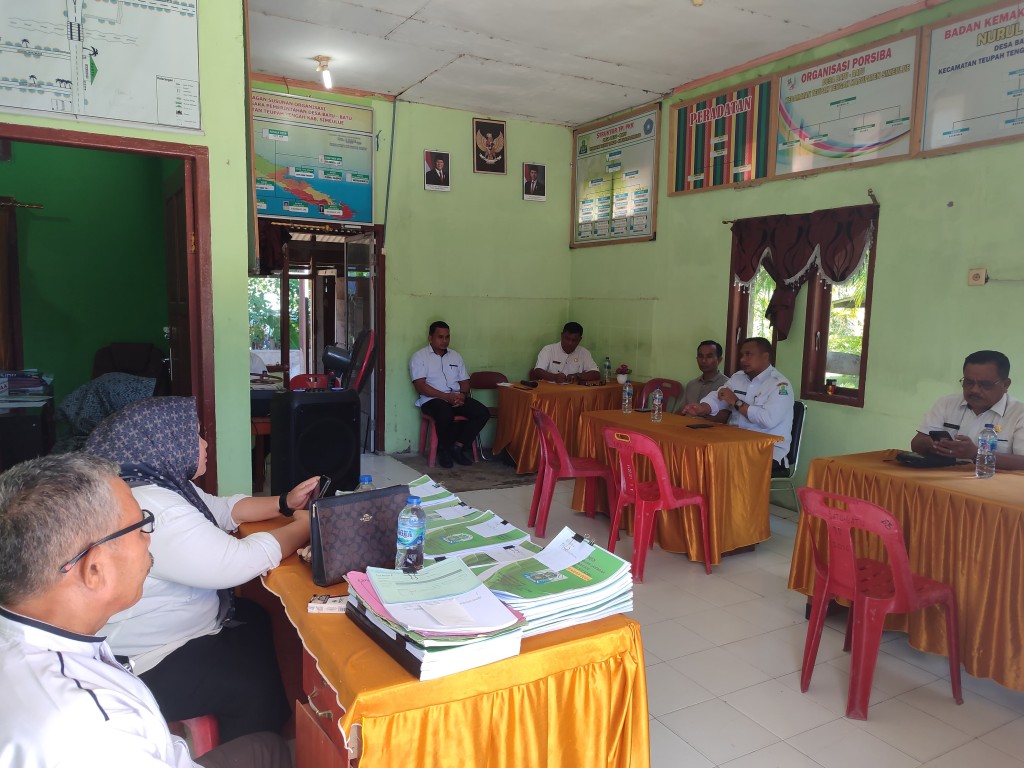 Monev dari kecamatan